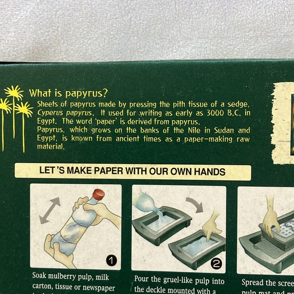 Papyrus Paper Making Kit - Picture 3 of 6